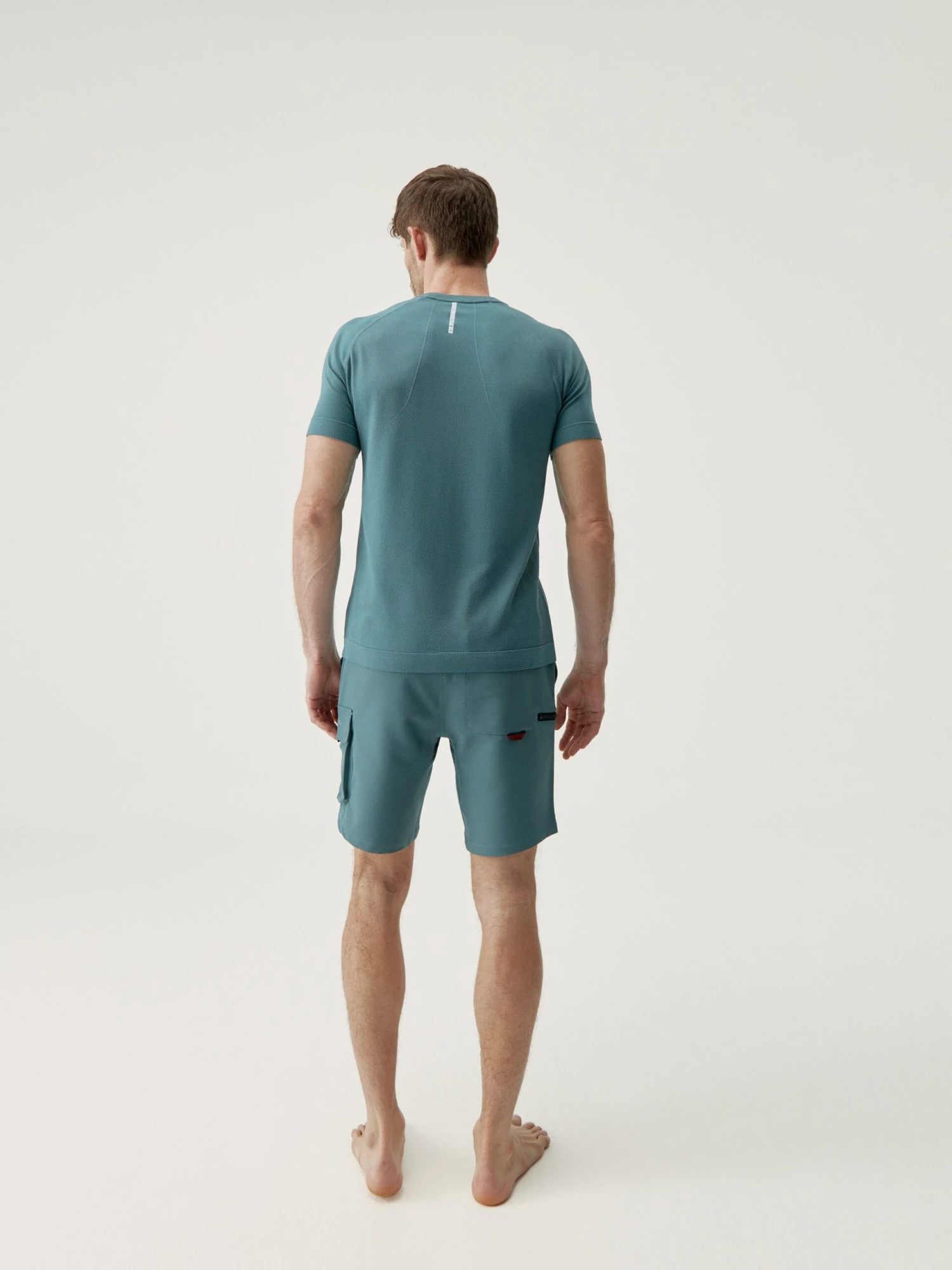 Born Living Yoga Short Yukon Grey Green - Imagen 3