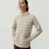 Born Living Yoga Jacket Zuri Tapioca